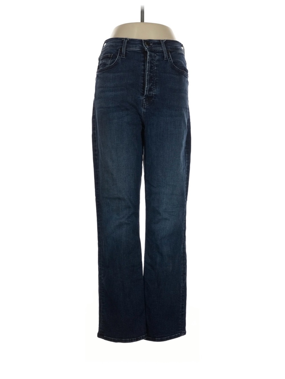 MOTHER Dark Indigo Flare Jeans - Picture 2 of 6
